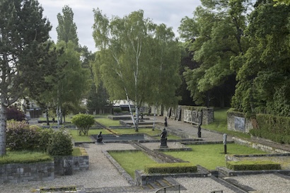 Jardin du musée Coubertin